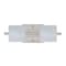 Besa Lighting Paolo Vanity, Carrera, Satin Nickel Finish, 2x5W LED 2WS-787319-LED-SN - alternate 1